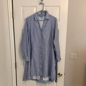 Draper James High-Low Shirt Dress